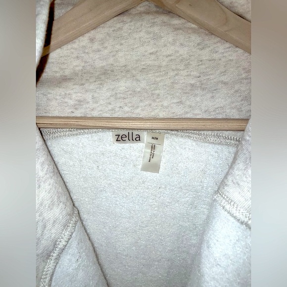Zella Womens Zip Up - Medium (Oatmeal Color) - Picture 5 of 5